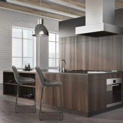 Wildlederimitat Barhocker - Platina -Barhocker Welt platina wildlederimitat 6