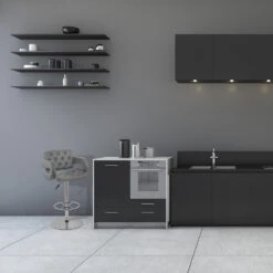 Atlantic Kunstleder Barhocker Chrom - Polaris -Barhocker Welt polaris 6