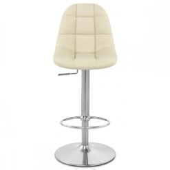 Atlantic Kunstleder Barhocker Gebürstet - Rochelle -Barhocker Welt rochelle chrom geburstet 1