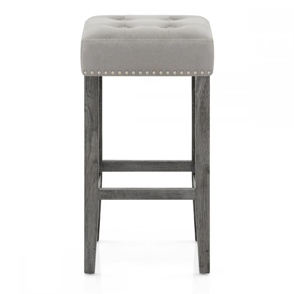 Samtbarhocker - Dove 4 Samtbarhocker - Dove – Bild 2