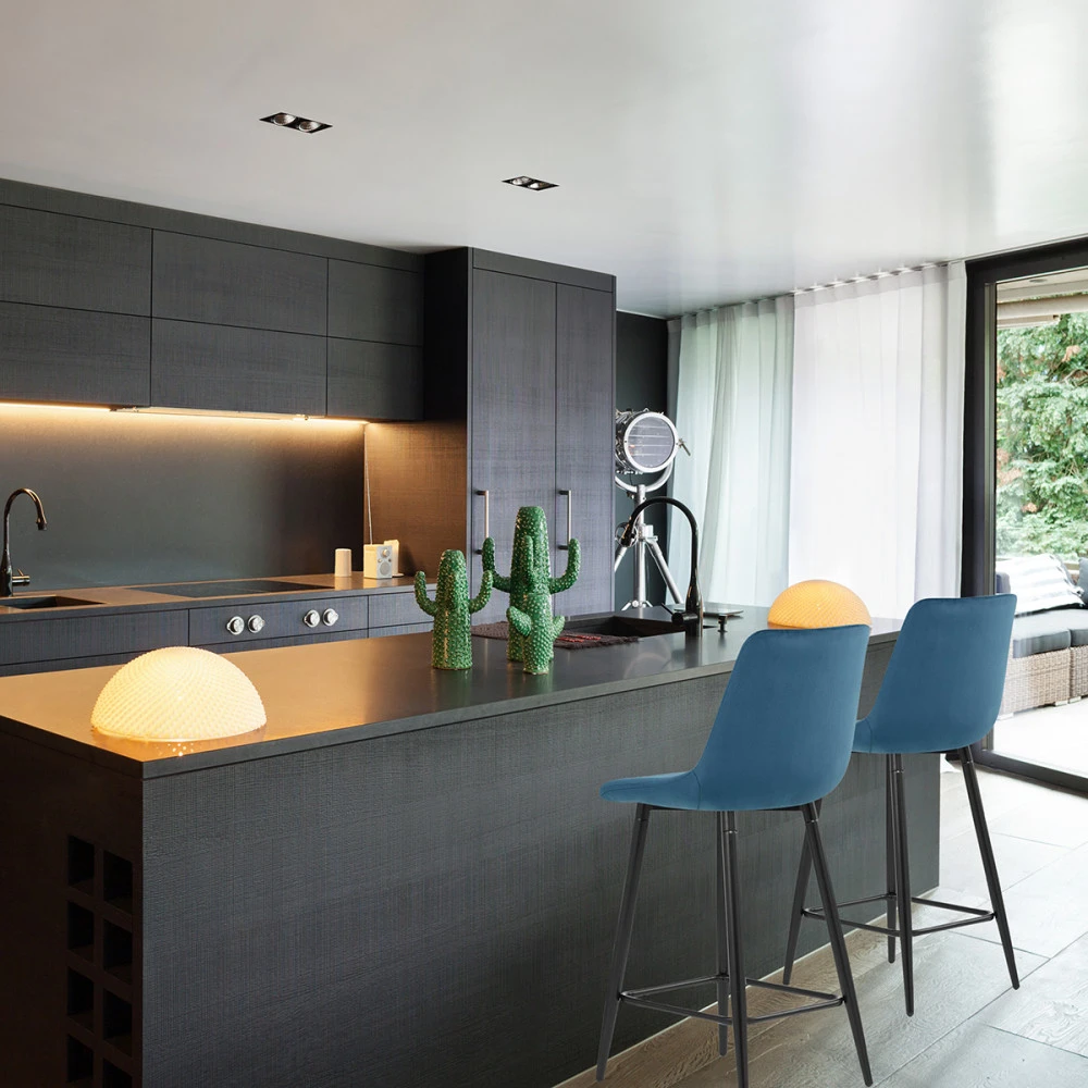 Samtbarhocker - Indi 10 Samtbarhocker - Indi – Bild 8