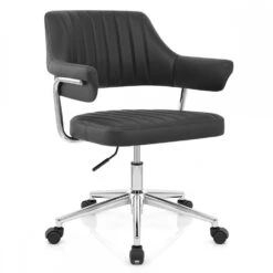 Atlantic Kunstleder Bürostuhl Chrom - Skyline