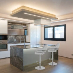 Stoff Barhocker Gebürstet - Skyline -Barhocker Welt skyline stoff barhocker geburstet 6