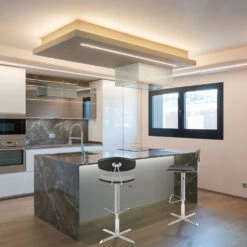 Atlantic Barhocker Chrom - Blade - Schwarz -Barhocker Welt spaltleder barhocker chrom blade schwarz 6