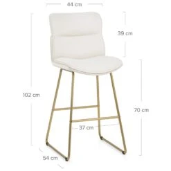 Stoff Barhocker - Finley 13 Stoff Barhocker - Finley -Barhocker Welt stoffbarhocker finley 5