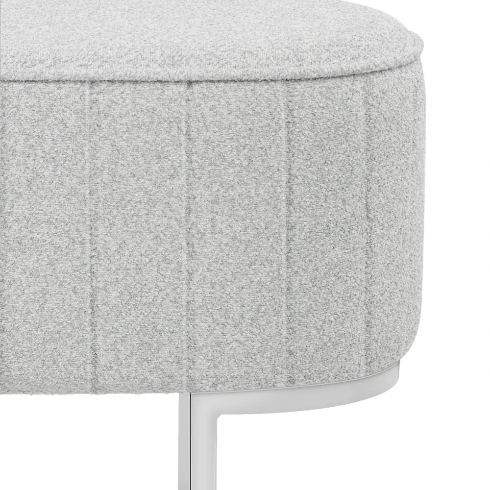 Stoffhocker Chrom - Duet 7 Stoffhocker Chrom - Duet – Bild 5